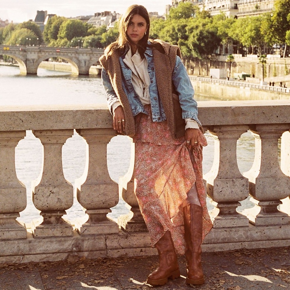 Free People Romance Me Half Slip